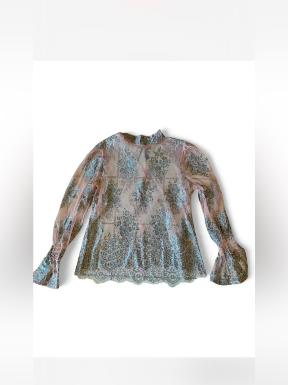 Elegant Floral Lace Blouse